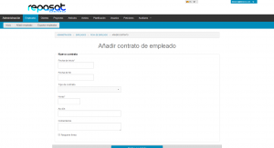 Contratos de empleado