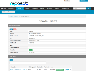 Ficha de Cliente Repasat