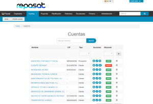 Cuentas de Clientes y Proveedores