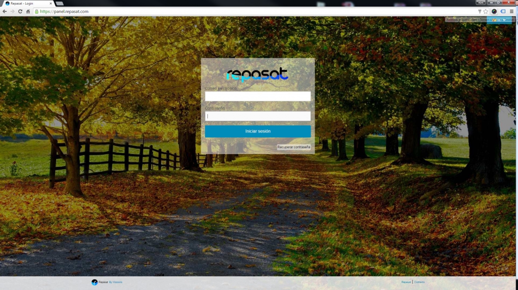 Login page repasat